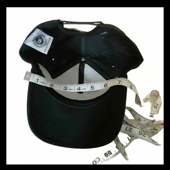 Cat Caterpillar Vintage Adjustable Black Hat - Picture 5 of 6